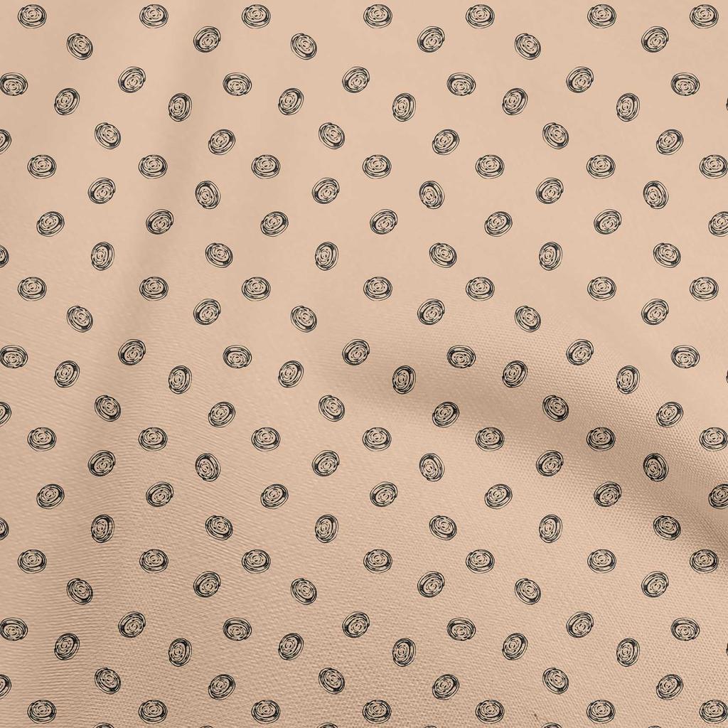 oneOone Хлопчатобумажная гибкая темно-розово-коричневая ткань, минимальная ткань для поделок для еды, декоративная ткань, напечатанная во дворе, 40 дюймов