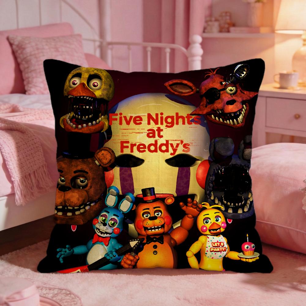 Чехол на подушку для игры Five Nights At Freddys Премиальный комфорт Двусторонний чехол для подушки Дизайн «Два в одном» Для любой комнаты Салона автомобиля