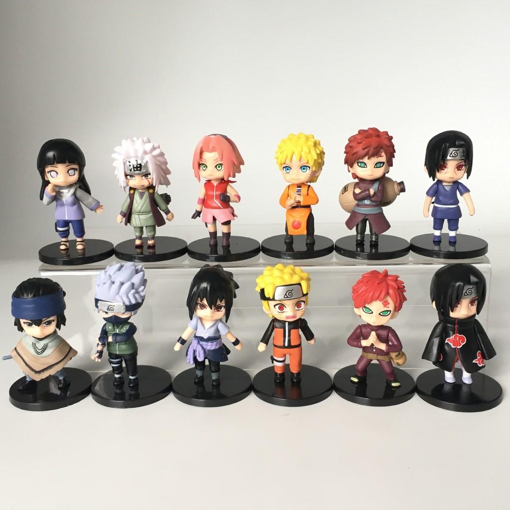Naruto Pvc Figure Collection 12pack With Display Box For Manga Enthusiasts