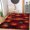 Rose Personalized Text Floor Rug Office Rug Suitable for Dining Room Hallway Kitchen Decorate room Anti-slip Rug Decorate Offices Gift for Festivals
