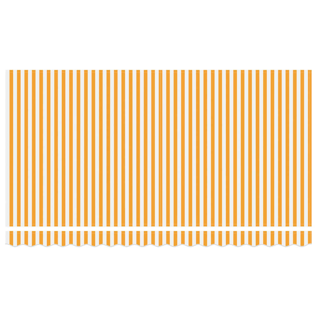 Retractable Awning Yellow 350 x 200 cm Fabric