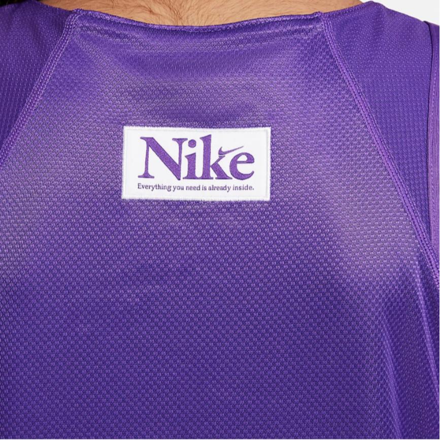 Nike Двусторонний спортивный топ с буквенным принтом, баскетбольный комплект, детская активная одежда FD4010-599