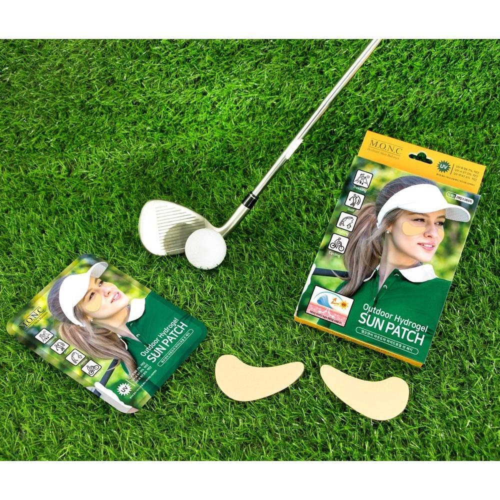 MO&C Outdoor Гидрогелевый Солнцезащитный Патч Патч для Гольфа, 2,6 г, 2 набора