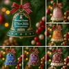 United States 250th Anniversary Bell Ornament Commemorative Doorbell Christmas Tree Decoration Patriotic Souvenir Gifts for Collectors