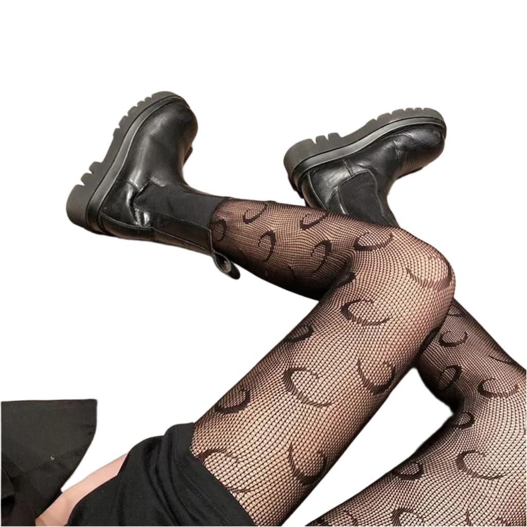 Women's Open Crotch Pantyhose With Diamond Fishnet Net Stockings Women's Sexy Tight Hollow Pantyhose With Hot Diamonds