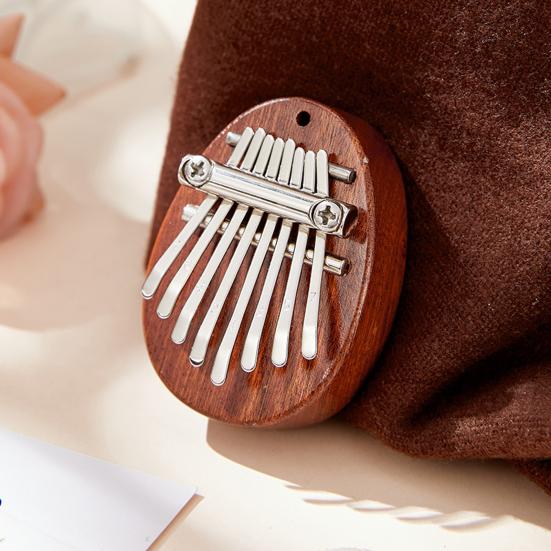 Finger Thumb Piano 8 Key Mini Thumb Piano Musical Instrument Portable Kalimba Thumb Piano for Kids Adults Beginners