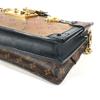 Louis Vuitton M43596 Monogram Reverse Клатч-сундук 2-в-1 Сумка-почтальон Сумка через плечо
