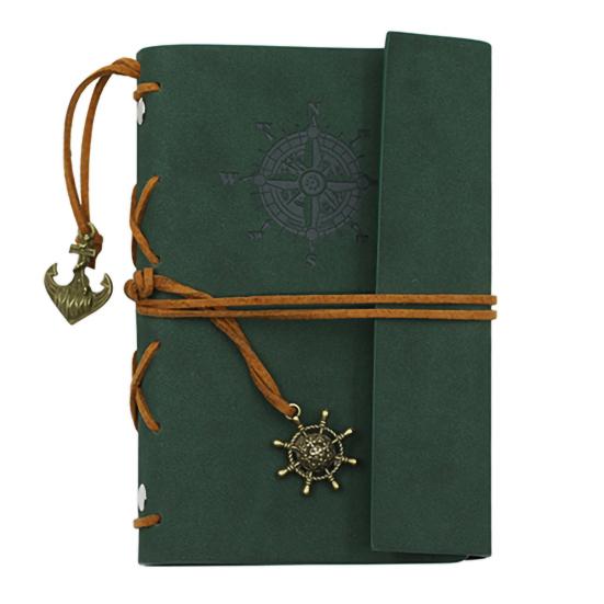 Ретро-обложка из искусственной кожи, блокнот, журнал, дневник, пустая строка, морской стиль