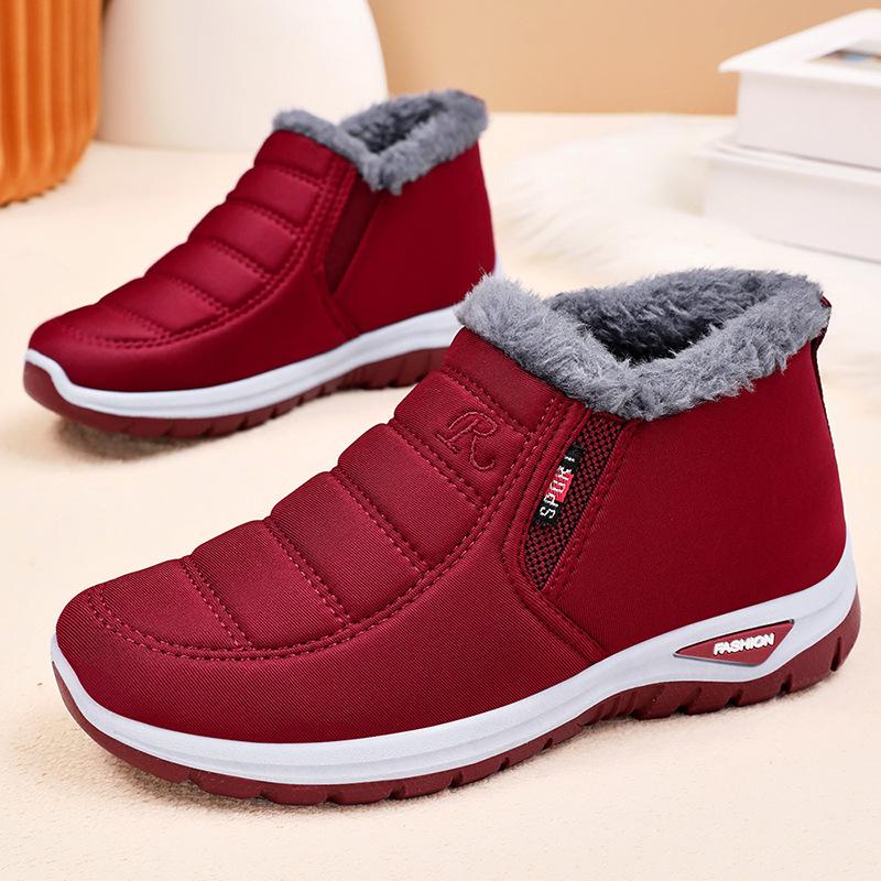 Хлопковая обувь зимняя temu хлопковые ботинки мужские и женские одинаковые утолщенные короткие ботинки на одной педали для занятий спортом на открытом воздухе сноубутсы