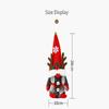 Christmas Long Legged Santa Gnome Plush Doll Ornament Xmas Elf Toys Holiday Home Party Decor Kids Gift