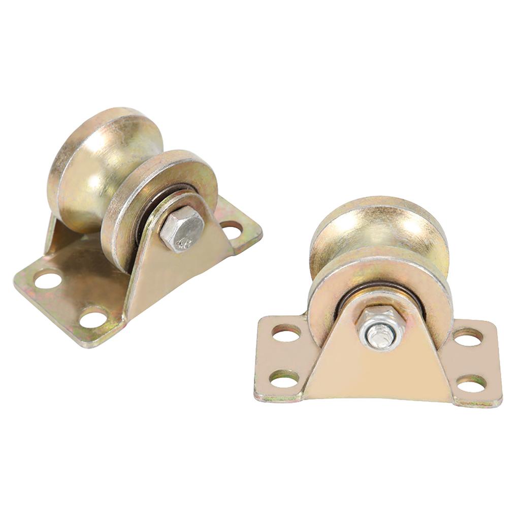 2 шт. 32 мм ролик для раздвижных ворот U-образный пазовый рельс для колесной направляющей для раздвижных ворот