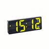 Acrylic/Mirror Digital Alarm Clock Voice Control Snooze Night Mode Table Clock 12/24H Anti-disturb Funtion Electronic LED Clock