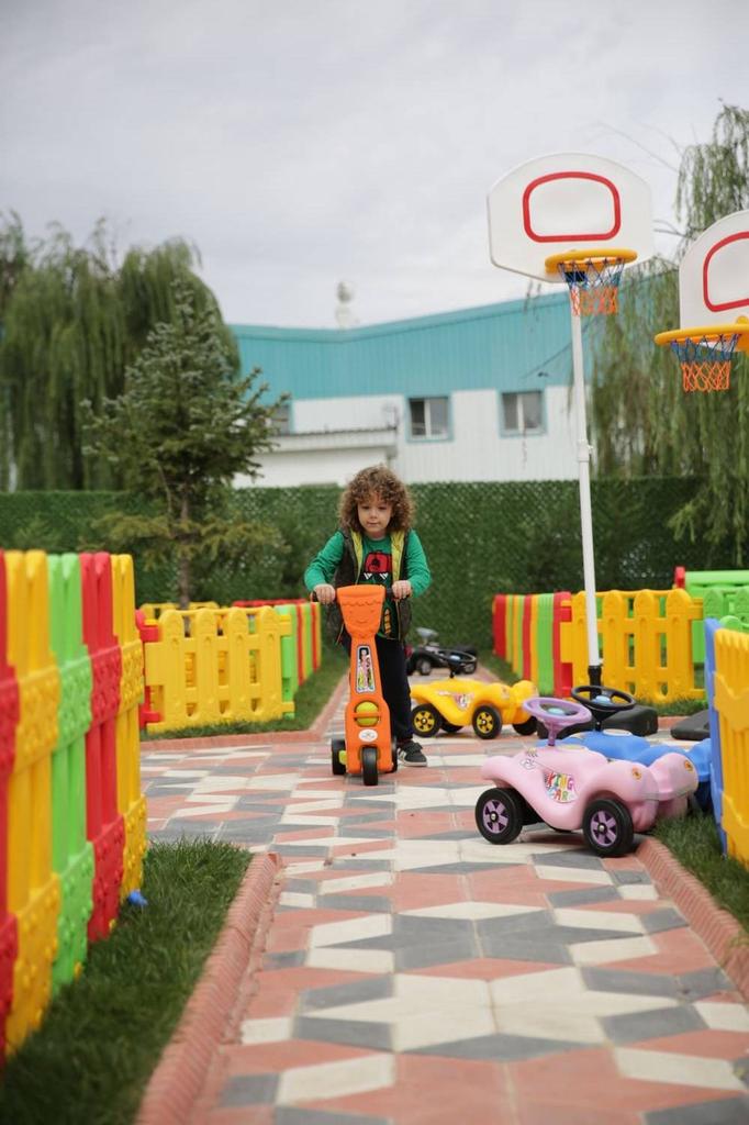 Скутер King 3 колеса оранжевый