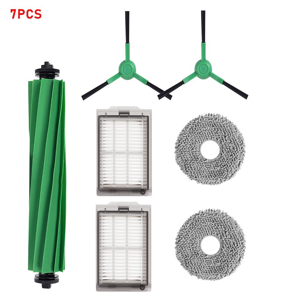 For iRobot Roomba Plus 405 Combo / 505 Combo Robot Vacuum Spare Parts Mop Cloths Filters Dust Bags Main Side Brushes Accessorie