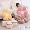 Soft Stuffed Flower Extra Thick Cushion Girly Room Decor Pillow Lifelike Sunflower Plush Toys Baby Kids Birthday Gift 50/65cm