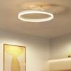 Светодиодный потолочный светильник Современный круглый Диммируемый Потолочный светильник накладного монтажа с пультом дистанционного управления APP для гостиной дома