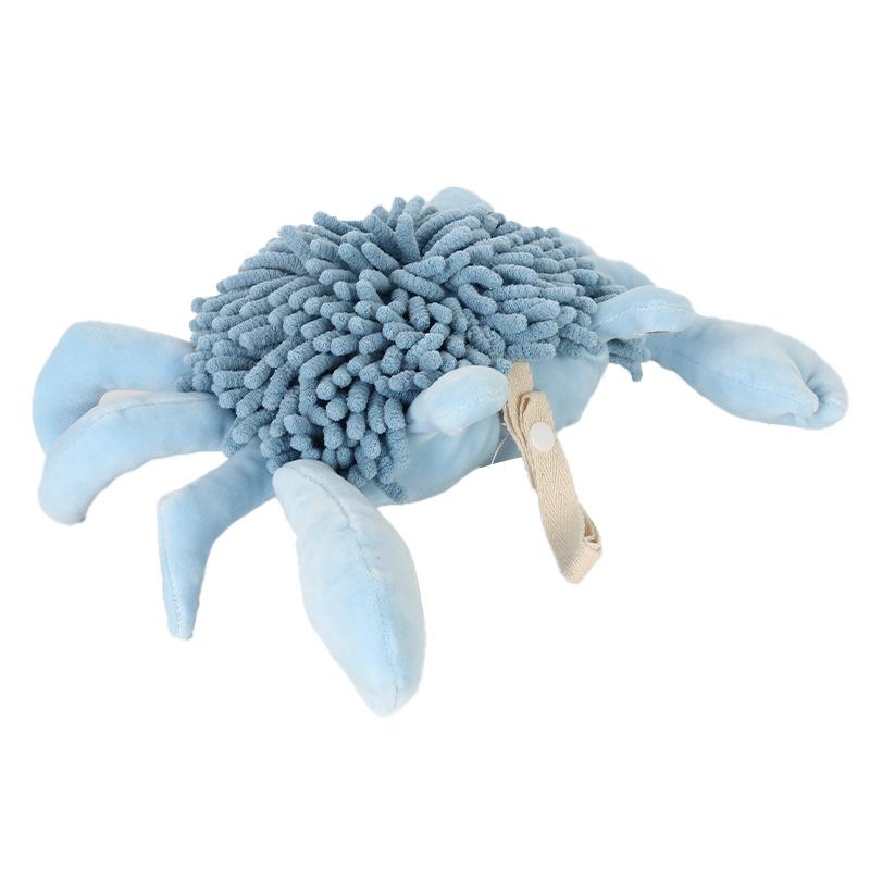 Cartoon Animal Shenier Hand Towel 2-in-1, Children and Adults Thick and Cute Hanging Hand Towel