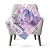 Black Dance Style Customize Your Name Blanket Used For Chair Office Sofa Bed Camping Soft And Warm Giving Friends And Relatives Birthday Graduation