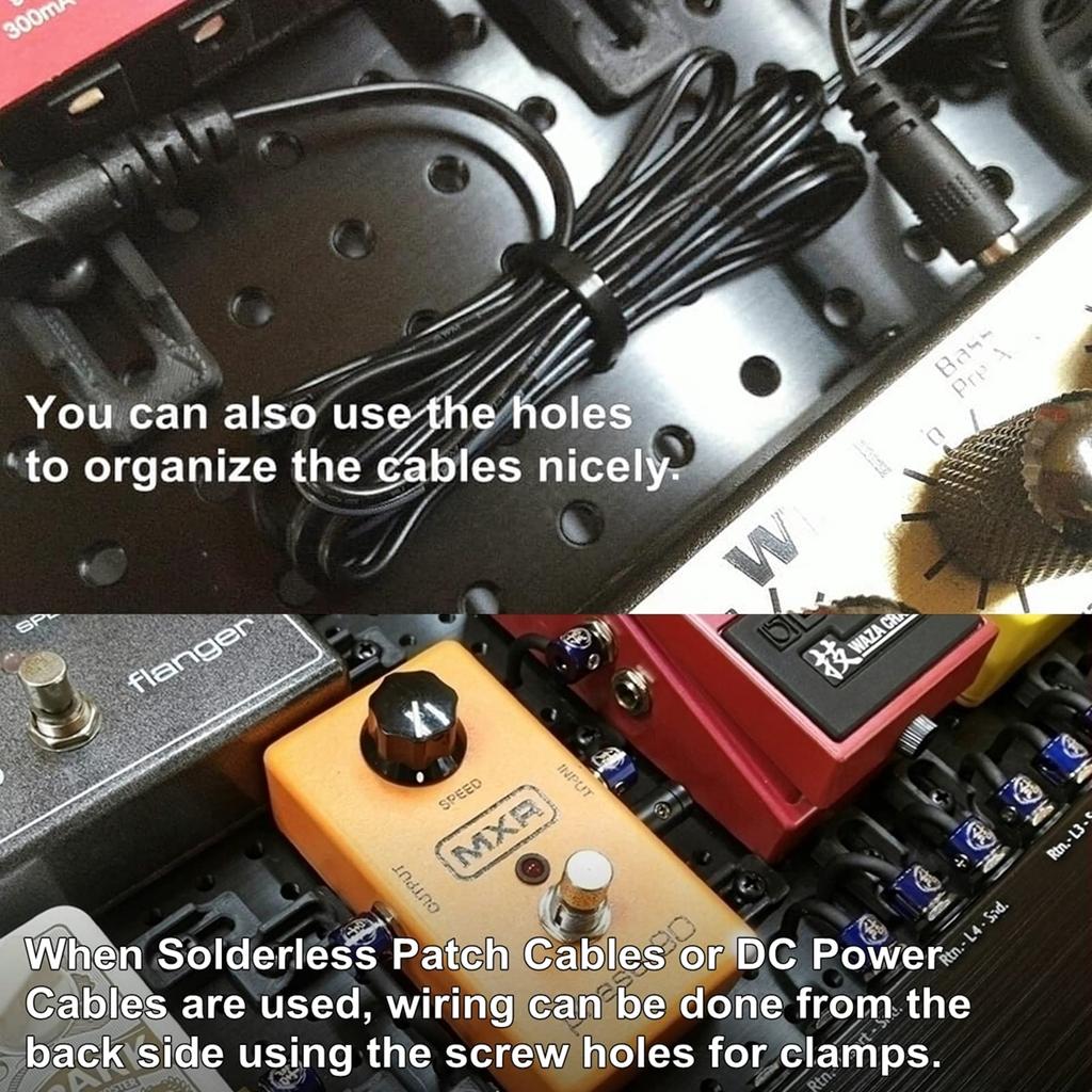 KRCraft БАЗА с педалью эффектов KC Педалборд и кейс для перелётов без необходимости в застёжках-липучках "Кейс для педалей" (M)