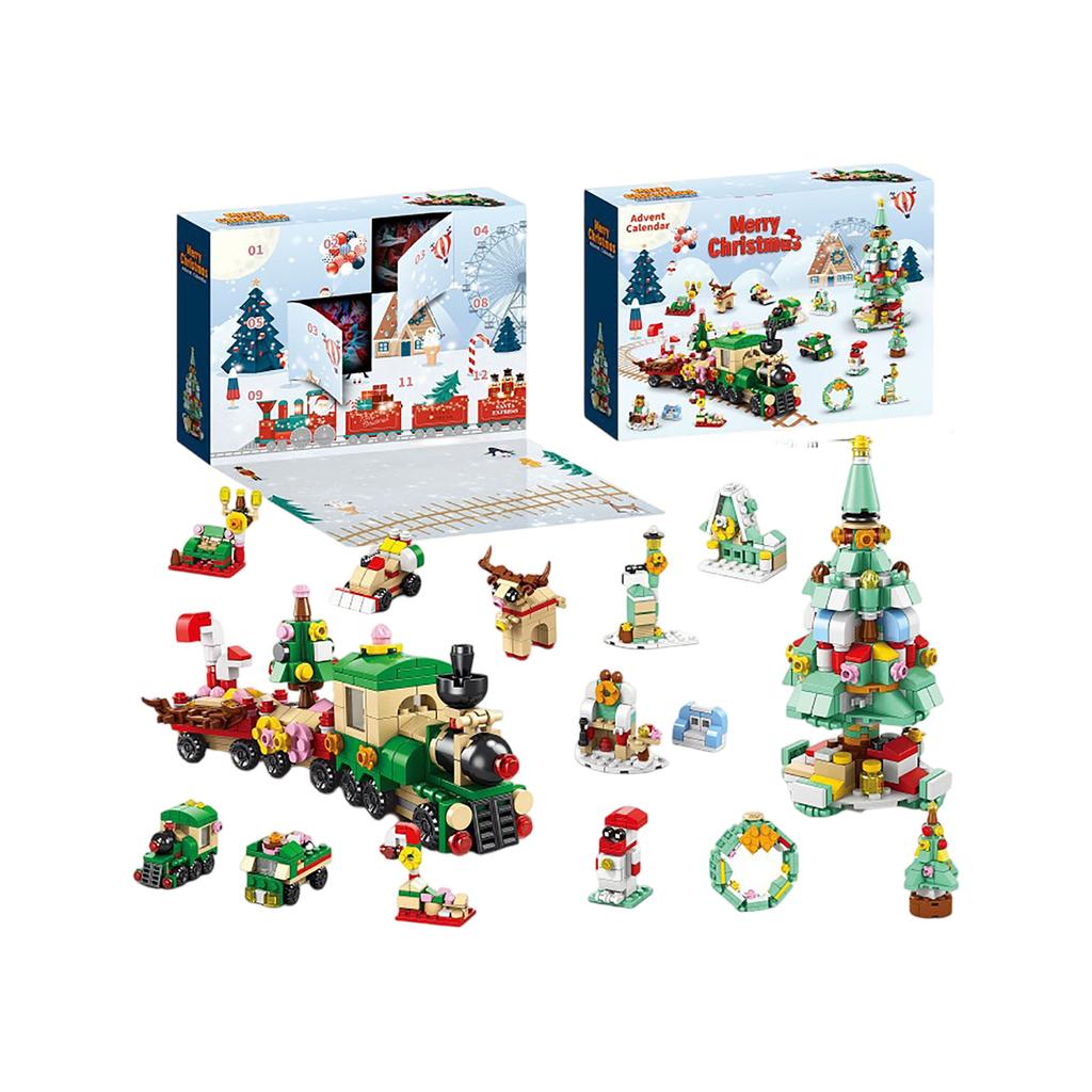 Рождественский календарь ожидания включает календарь прибытия, рождественские навыки для рук, сюрпризы - рождественские коллекционные предметы