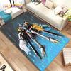 Cartoon Digimon Adventure Area Rug Large,Carpet Rug for Living Room Bedroom Sofa Doormat Decoration, Non-slip Floor Mat Cover 3D