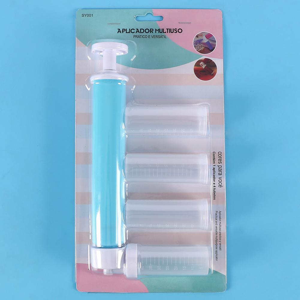 Manual Airbrush for Decorating Cake DIY Baking Cake Airbrush Pump Decorating Tools Cake Spray Tube for Cupcake Cookies Desserts