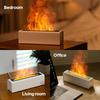 KINSCOTER Flame Aroma Diffuser Увлажнитель воздуха Ультразвуковой генератор холодного тумана Fogger Светодиодная лампа-диффузор с эфирным маслом