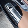 Door Armrest Window Glass Lift Button Panel Cover Carbon Fiber Pattern Trim For Mercedes Benz E Class W214 2024 Car Accessories