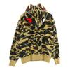 A BATHING APE Камуфляжный узор Толстовка с длинным рукавом на молнии камуфляж Мужская Б/У