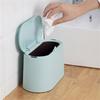 Мини настольные банки практичные мусорные баки с крышкой бытовые чистые мусорные ящики подарок на стол