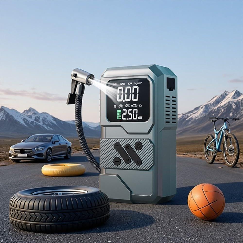 Vehicle Mounted Inflatable All-in-One Machine for battery Car Starting Power Supply