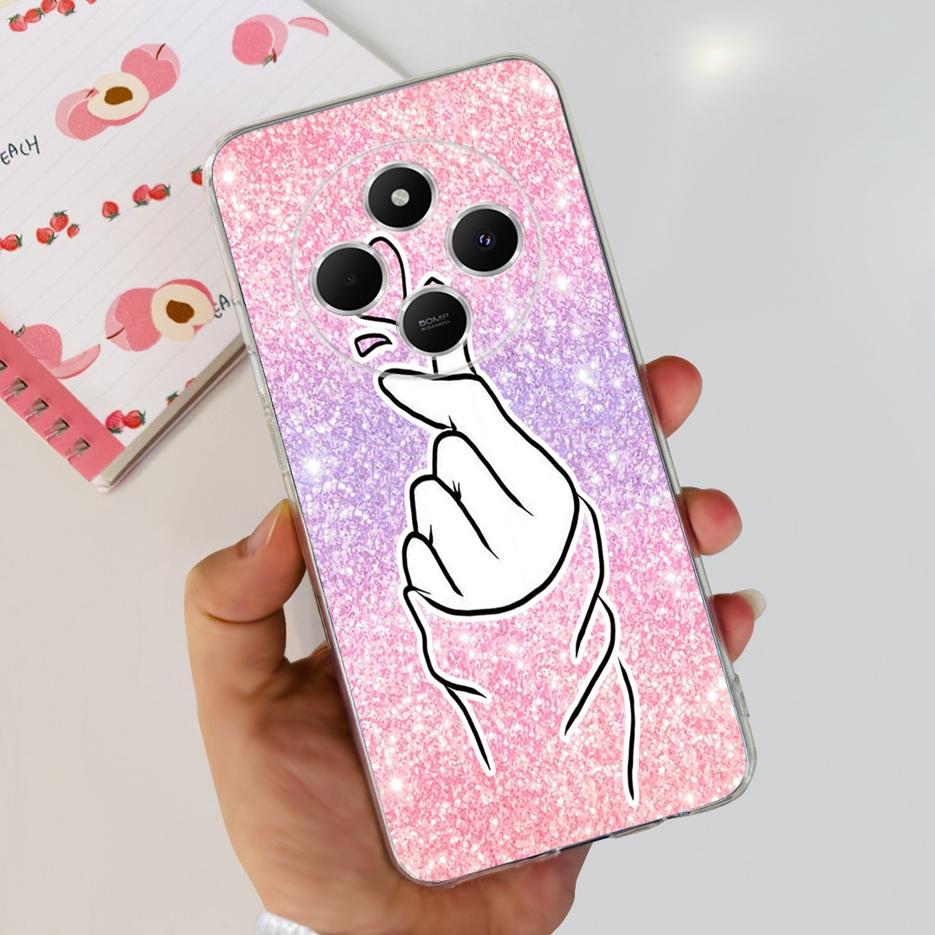 For Xiaomi Poco C75 Case Cute Cat Butterfly Painted Cover Soft Silicone Phone Case For Xiaomi Poco C75 C 75 PocoC75 Fundas Coque