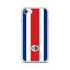 Coque iPhone - Multicolore - Drapeau Du Costa Rica - Souple - Protection Complète - iPhone 7