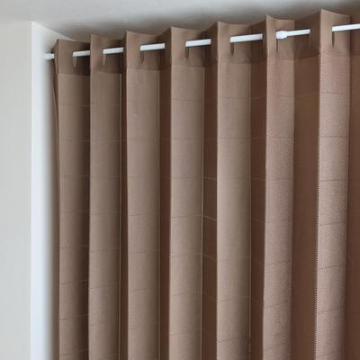 Kaei Кружевные шторы-гармошки Коричневые Ширина 100 см x 200 см Комната Сделано из однотонного материала Длинный размер [Contan] 34078, (приблизительно. Длинная), Моющийся, Теплоотражающий,