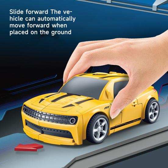 Детский робот-трансформер, автомобильная игрушка, инерционный привод, трансформирующий автомобиль, модель автомобиля, деформационная игрушка, экшн-фигурка для малышей и мальчиков