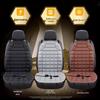 Car Heated Seat Cushion - 12V Electric Warm Cover for Home, Office, or Vehicle