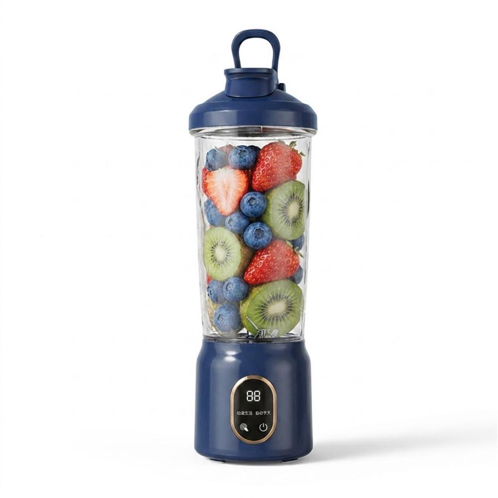 USB Rechargeable Fruit Blender Digital Display Juice Cup Blender Vegetable Drinks