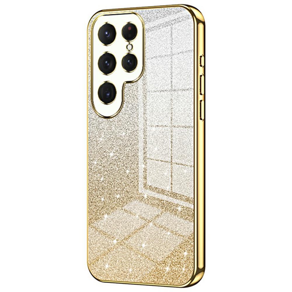 For Samsung Galaxy S26 Ultra Case Electroplating Gradient Glitter TPU Phone Cover