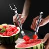 3pcs Set Stainless Steel Watermelon Slicer and Baller, Easy Cut Fruit Cutter, Summer Melon Dicing and Scooping Tool