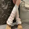 Lolita Knitted Wide Leg Hosiery Y2K Leg Warmers Fashion Calf Sleeves