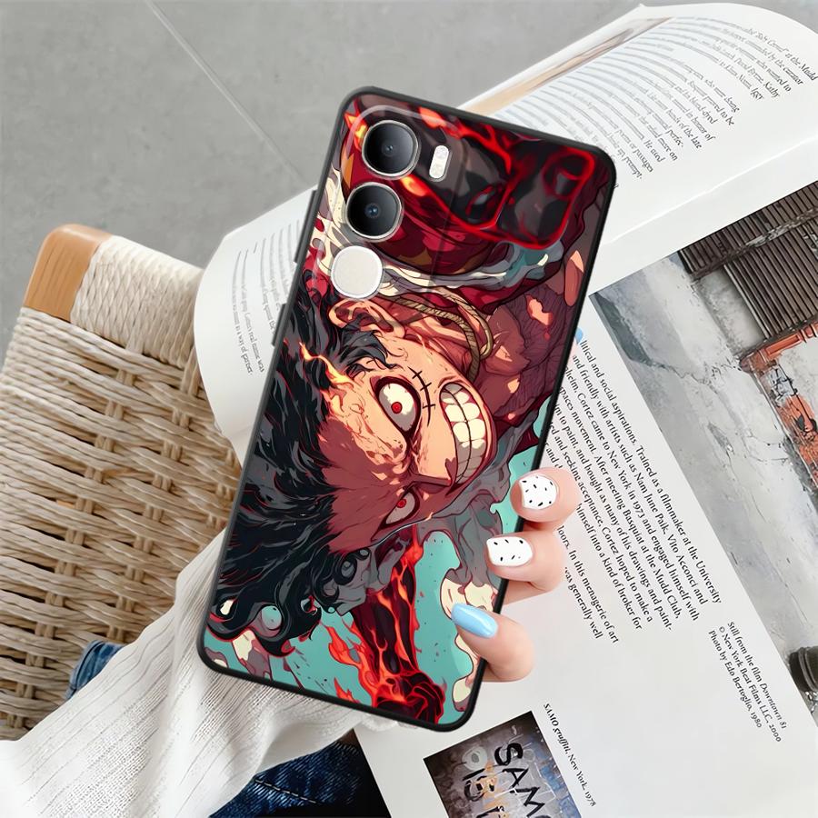 Чехол для телефона Luffy Ones Pieces для Vivo Y50 Y95 Y75 Y81 Y52S Y93 V29 Y53S Y71 Y91 V25 V30 V21E V23 Y51S Y78 V27