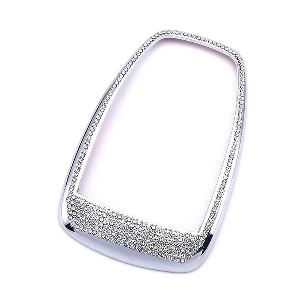 For Mercedes Benz E Class W213 2016- Central Console Mouse Adjust Button Switch Refit Artificial Crystal Diamond Decal