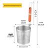 Stainless Steel Perforated Noodle Strainer