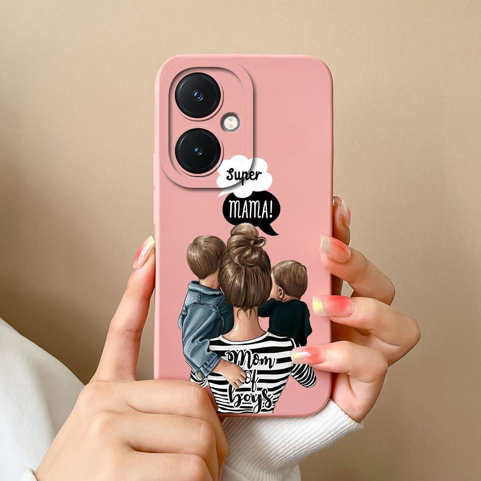 Чехол для телефона для Vivo X90 Pro V29 Lite Y36 Y27 Y17S Y78 + Высококачественная модная крутая защитная пленка для экрана для девочек и мальчиков, бампер, силиконовый мягкий корпус для Vivo Capa