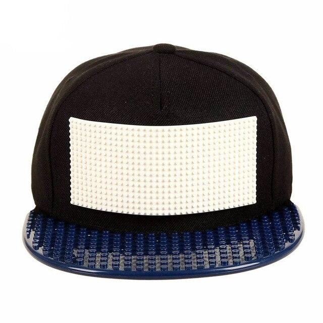 Men Customize Diy Baseball Hat Legos Cap Blocks Bricks Trucker Snapback Hat For Women Detachable