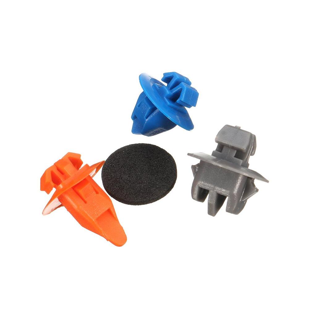 60pcs Front Door Trim Body Moulding Repair Panel Clip Kit 75392-60031 For Toyota Prado 120 Series