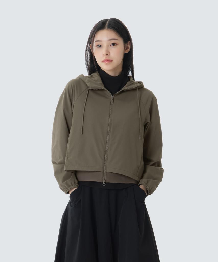 Женская гибридная куртка SNOWPEAK APPAREL (S26Fwtjk33) Загар Серый