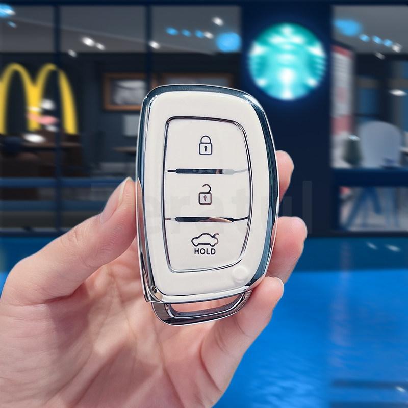 Силиконовый чехол для смарт-ключа Hyundai Ix35 I40 I20 I10 Tucson Elantra Creta Sonata Ioniq Accent Creata