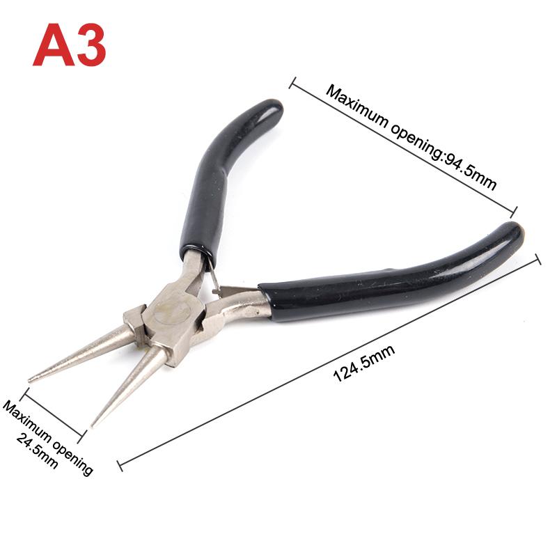 1Pc Steel Round Nose Pliers For Diy Jewelry Making Tools Handmade Accessories