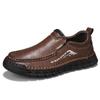 Мужская повседневная обувь из натуральной кожи ручной работы, удобные и дышащие мокасины, мужская деловая обувь на плоской подошве, обувь для вождения